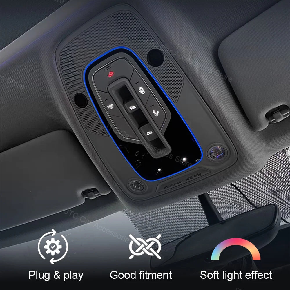 For Audi A4 A5 Q5 B9 Colors Ambient A6 A7 C8 Roof RGB Upgrade