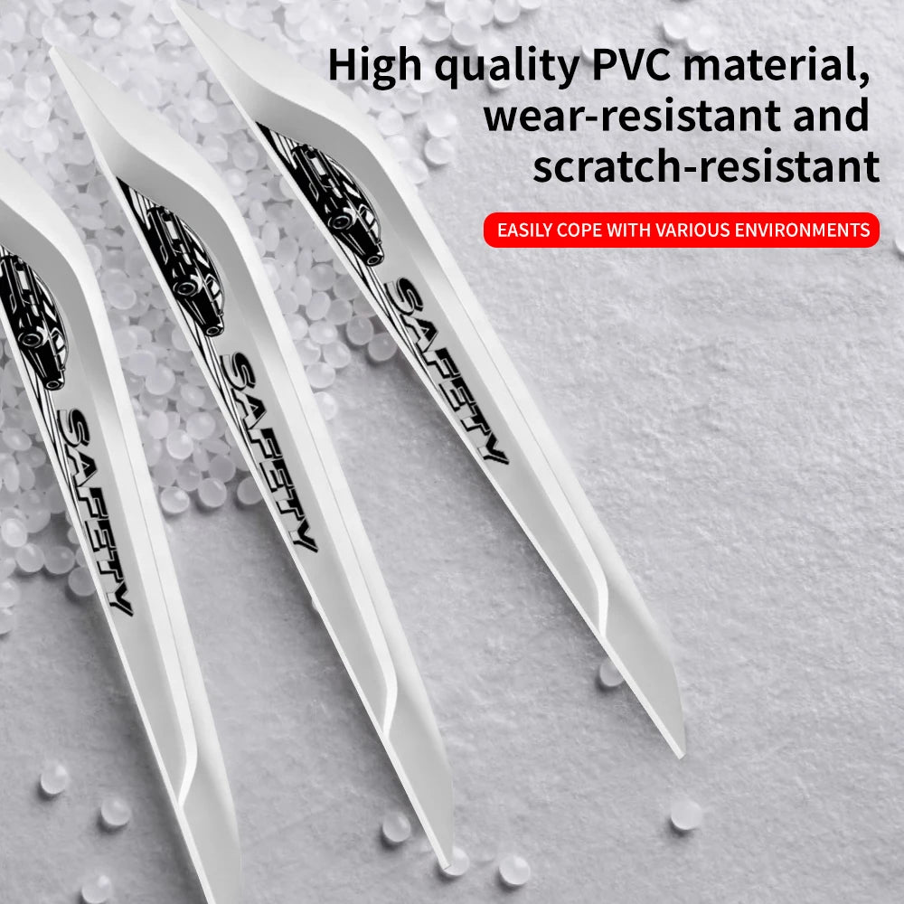 4PCS Night Glow Bumper Protector Thickened Pvc Silicone