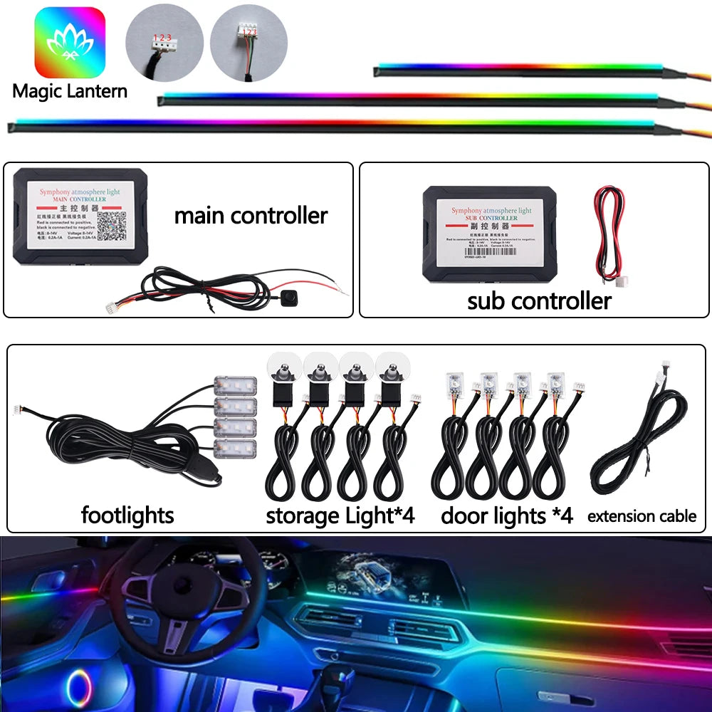 Magic Lantern Symphony Ambient Parts Streamer Rainbow 213 Color