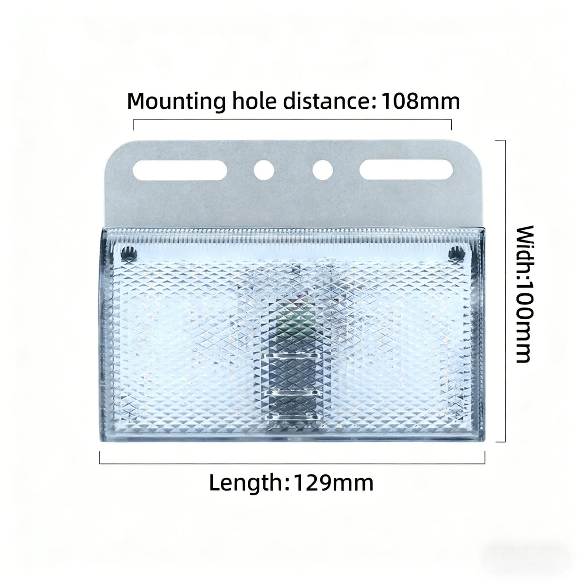 For Trailer Bus 12v-24v 31LED Side Indicator Turn Singal Dc