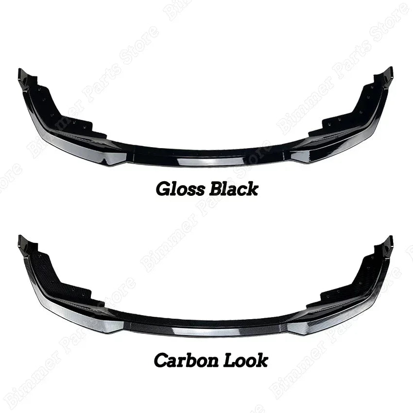 For BMW G20 G21 M Pack 3PCS Mp Front Bumper Lip Splitter Spoiler