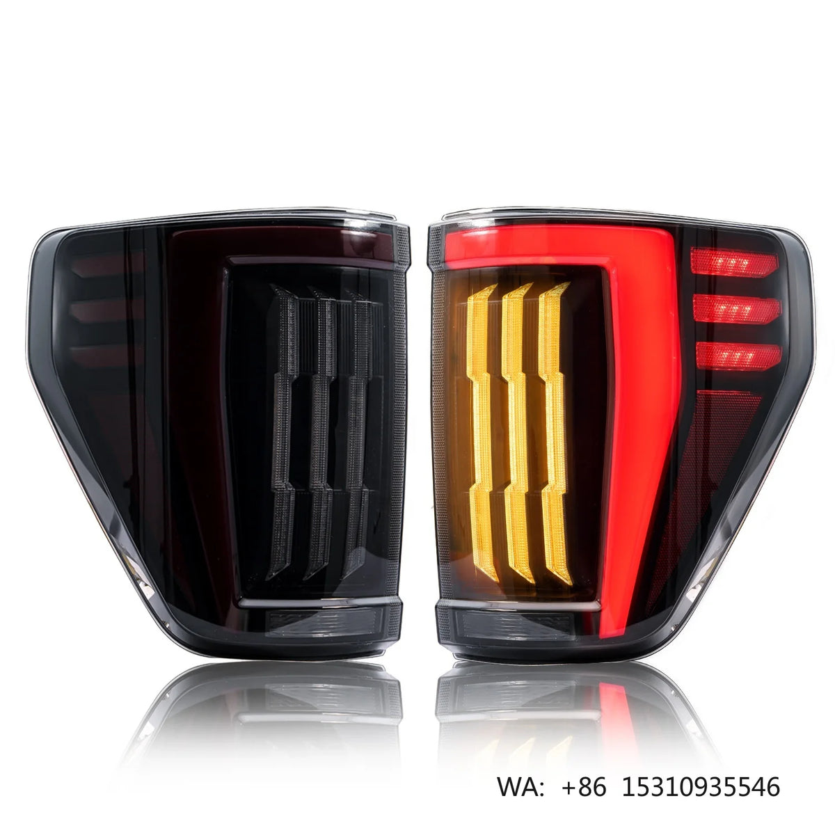 For Ford F150 F-150 2021-2023 Full Archaic Newest Tail Taillight