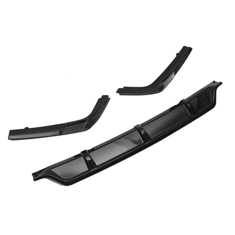 For BMW X7 G07 2022+ Bright Black Back Lip Rear Bumper Diffuser