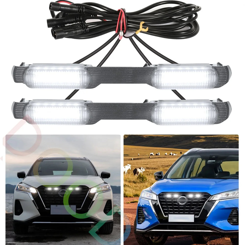 For 2021 2022 2023 2024 Nissan ABS Grill Grille Fit Kicks Racing