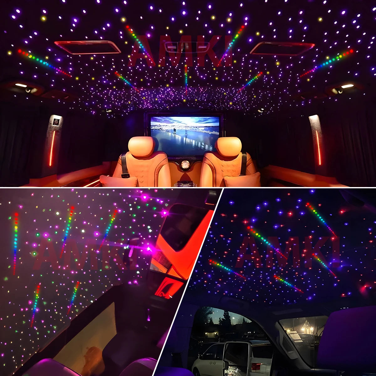 20W Twinkle Rgbw Meteor Starry Sky Star Ceiling Fiber