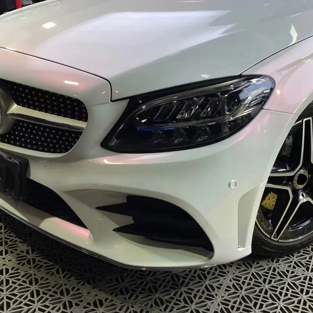Premium Glossy Pearl Vinyl Wrap Film Color Change Red