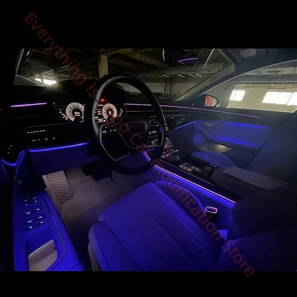 For Audi A8 A8L LED Ambient Interior Lighting Upgrade Atmosphere
