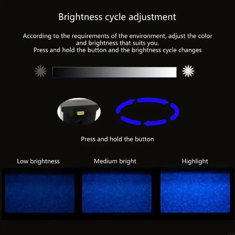 C63D MINI RGB Interior Lighting Direct Current 5V Night