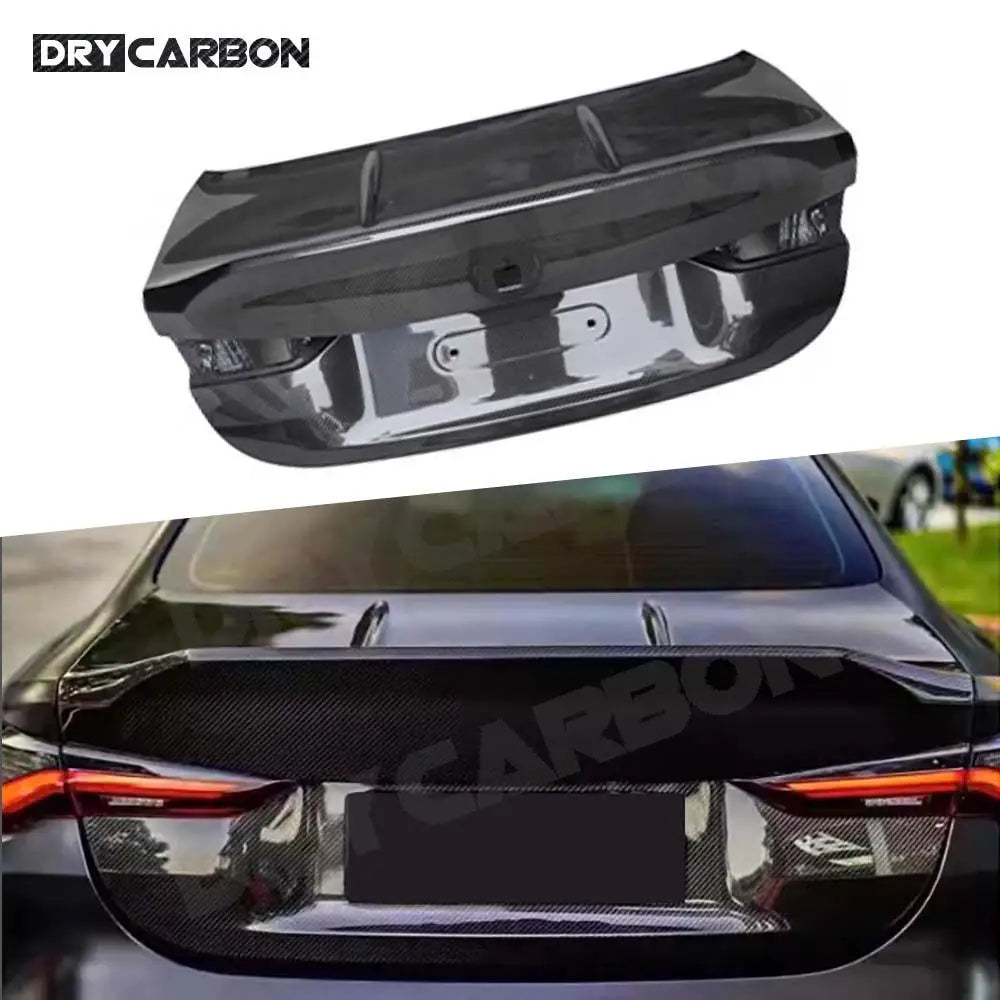 For BMW G80 M3 G82 G83 Rear Boot Flaps Plate Tailgate Decklid