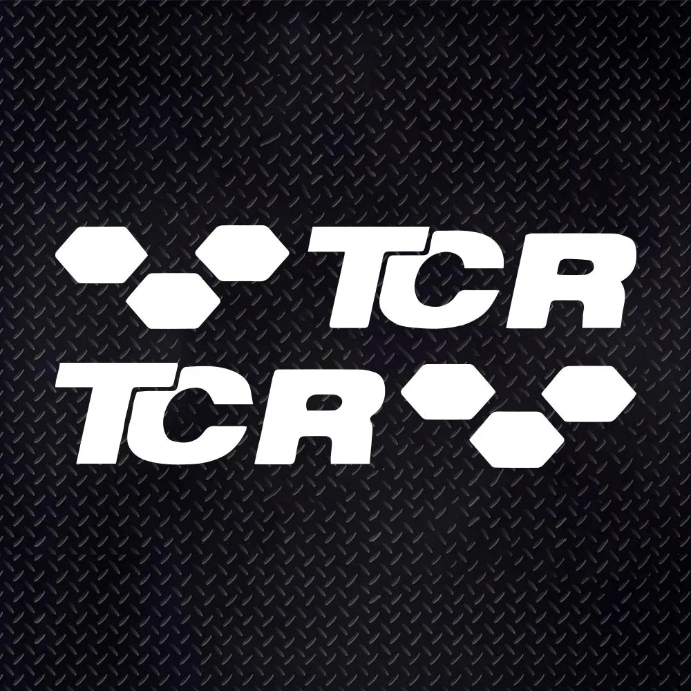 Tcr Left Right Vinyl Tuning Sticker Side Decor Decal
