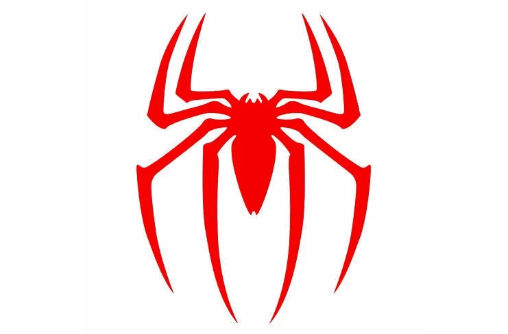 15CM Reptile Black Spider Stickers On Motorcycle Pvc Decals