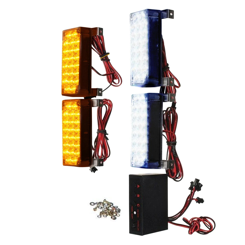 For Various 12V Set 4X22 Strobe Warning Romote Control Suitable