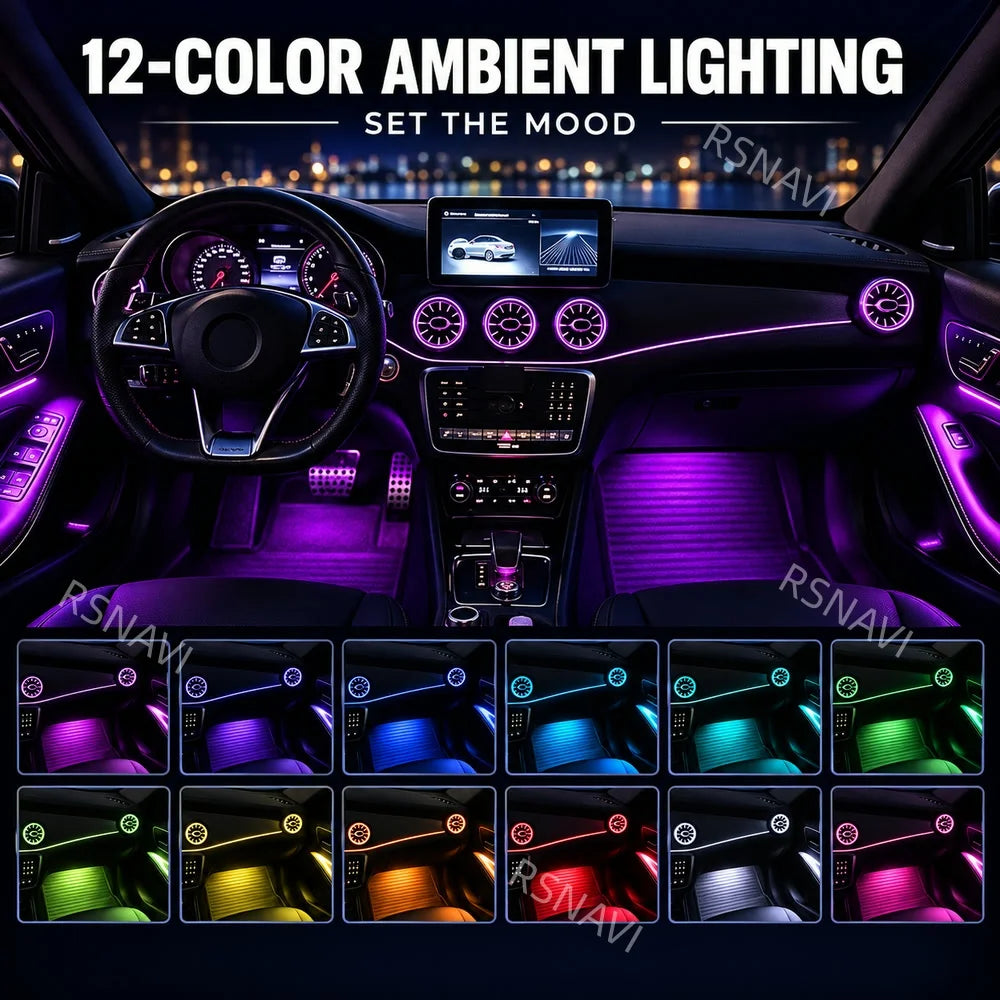 For Mercedes-Benz A-Class W176 B-Class W246 Basic Ambient