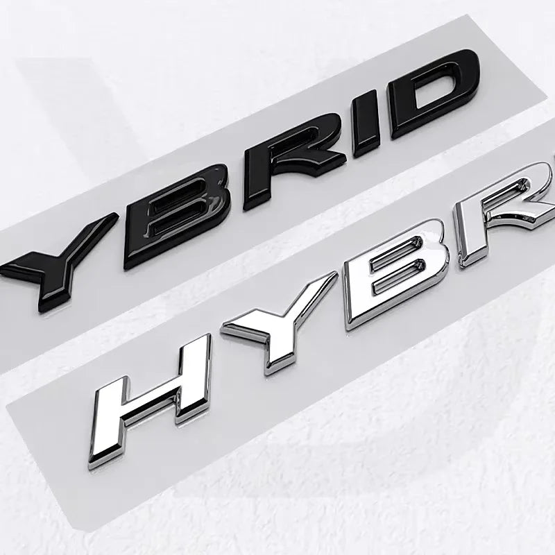 For Lexus Hybrid Emblem RX350 IS300 ABS Stickers Trunk Badge
