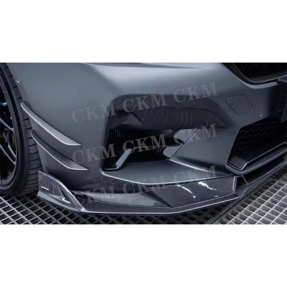 For BMW 5 Series F90 M5 Carbon Fiber Front Bumper Air Vent Trim