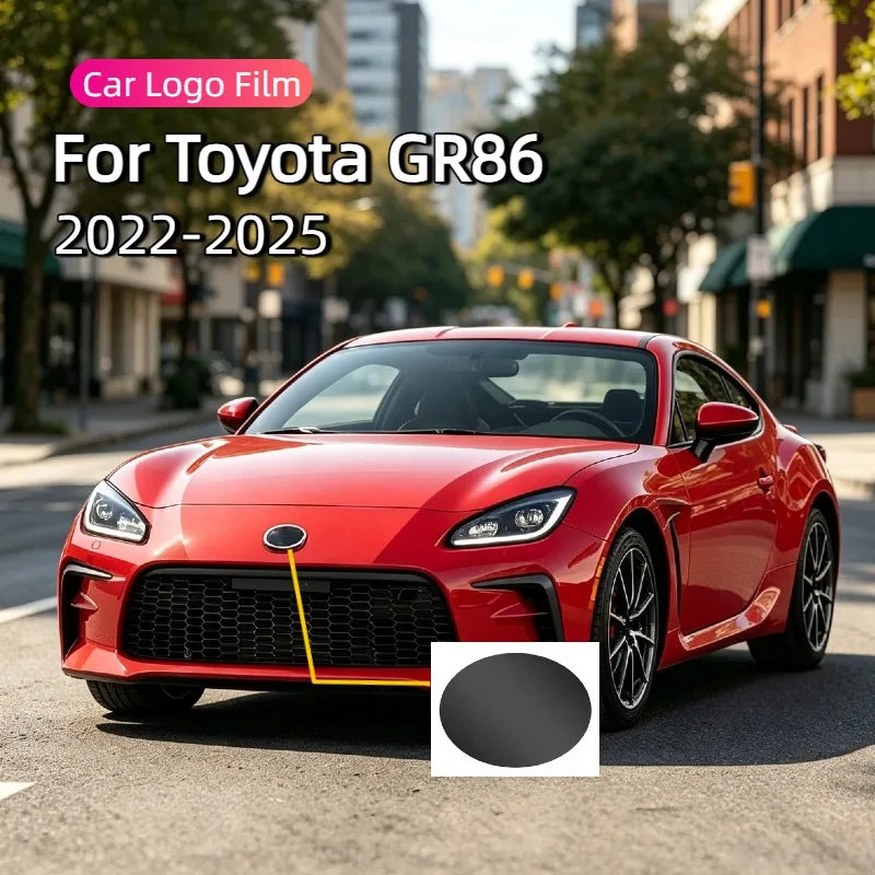 For Toyota GR86 2022-2025 Pre Cut Dark Smoked Tpu Ppf Front