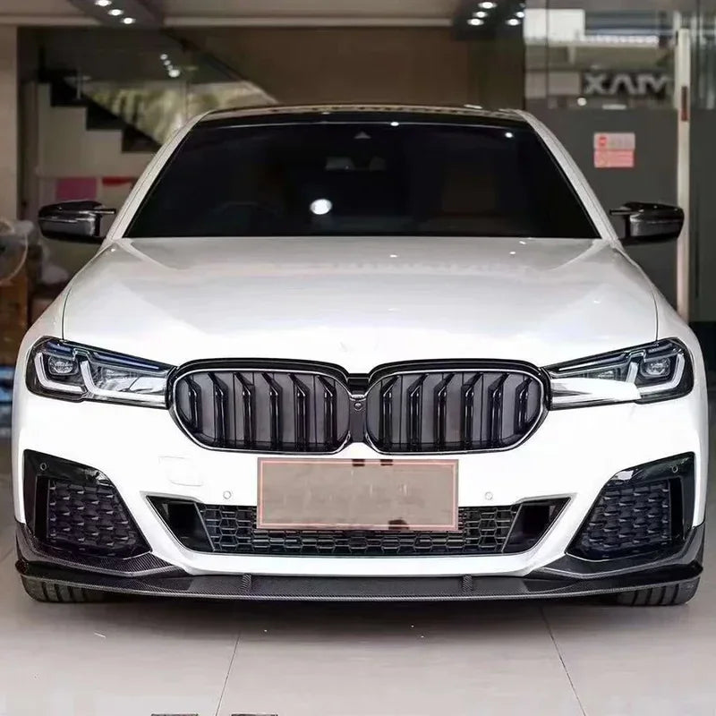 For BMW 5 Series G30 G38 530 540 2021 Carbon Fiber Front Bumper