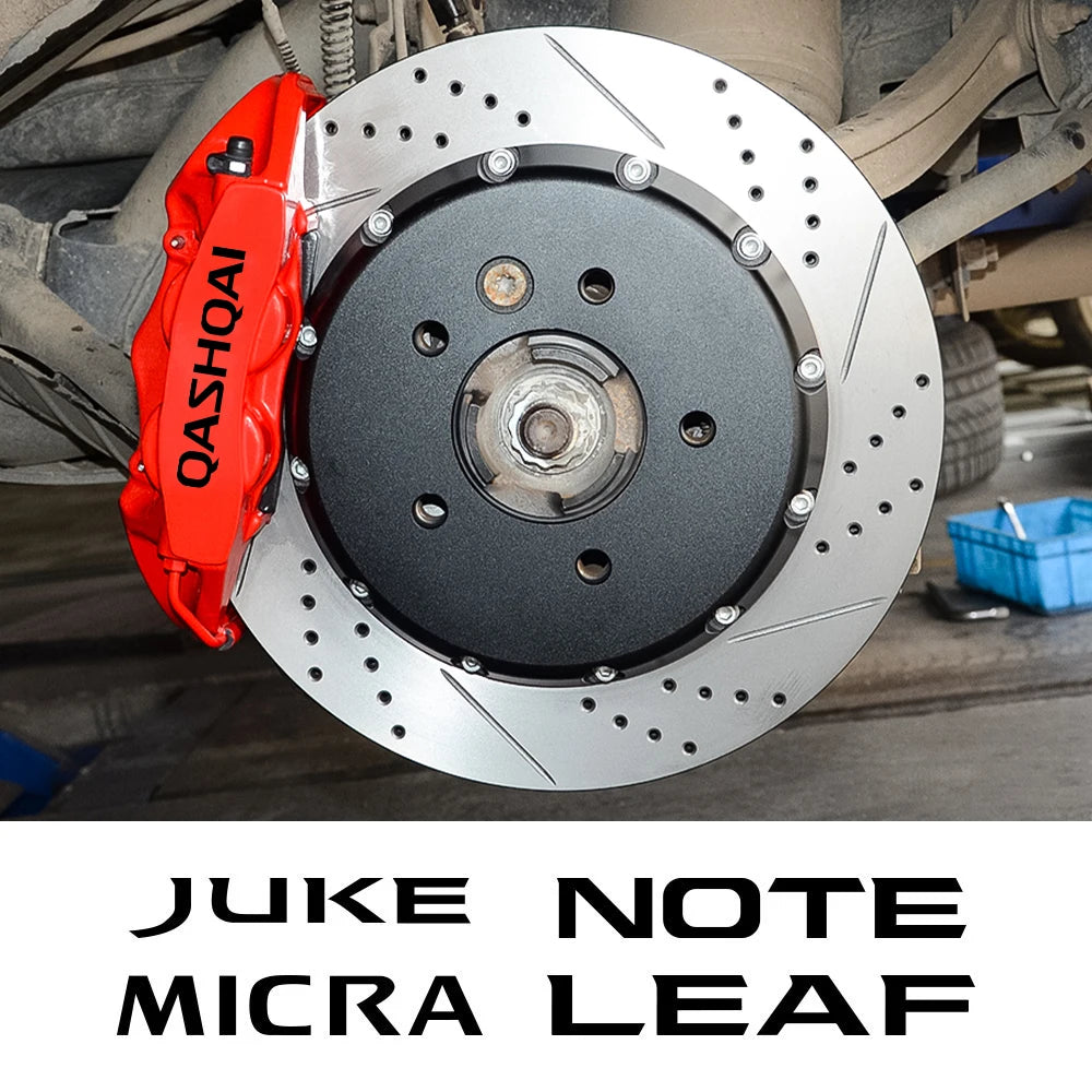 For Nissan Qashqai Juke Micra Xtrail Brake Caliper Sticker Leaf