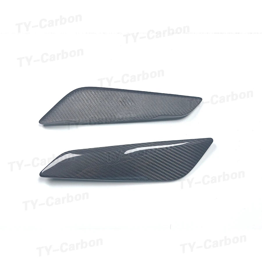 For BMW 5 Series G30 G31 Real Dry Carbon Fiber Side Fender Trim
