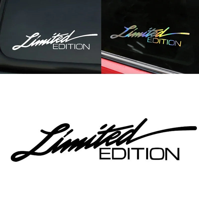 Limited Edition Vinyl Window Sticker car-styling Decal