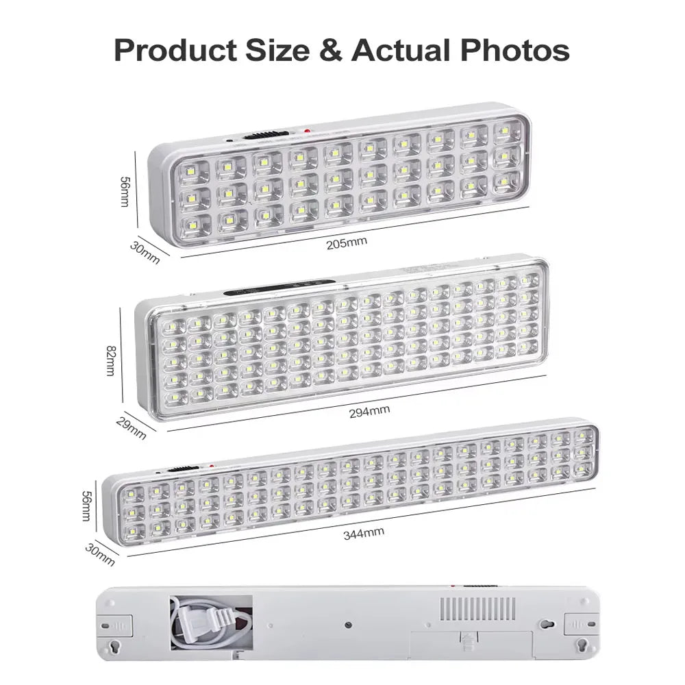 Leds Cold White Emergency 110V 220V Rechargeable Wireless