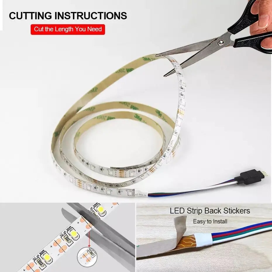 Dc 5V USB Strips 2835 White Warm Strip Tv