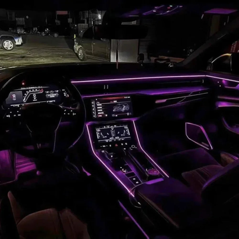 For Audi A6L C8 2019-2025 Interior Colors Active Lighting