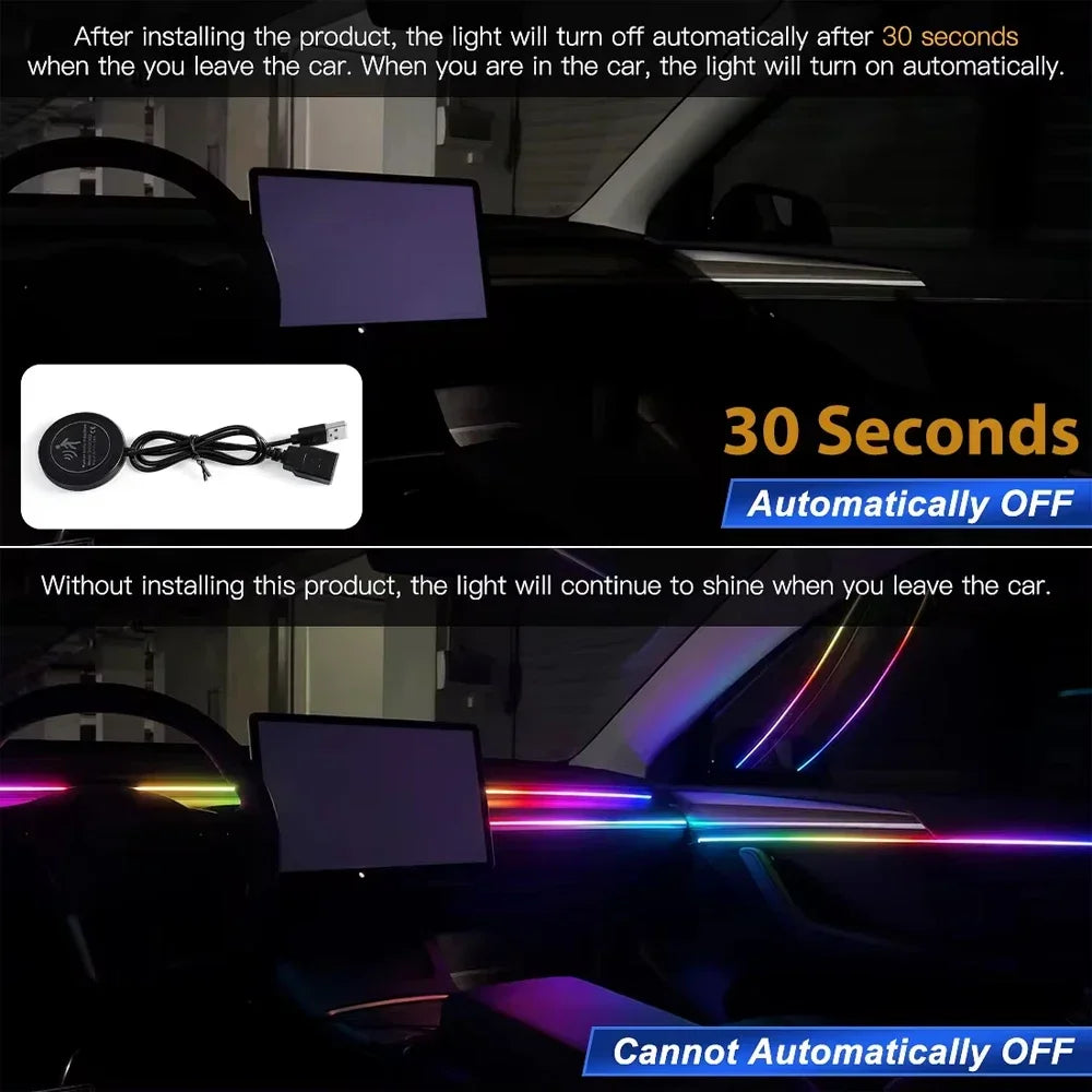 For Tesla Model 3 Y S Symphony Atmosphere Automatic Off Module