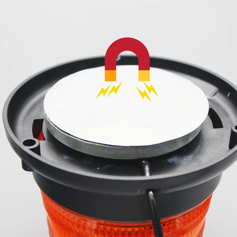 Strobe Emergency Warning Rotating Flash Beacon Orange Blue Red