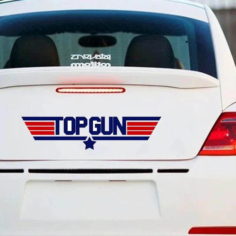 For Motorcycle Body Window Pvc Personalized Gun Logo Vinyl
