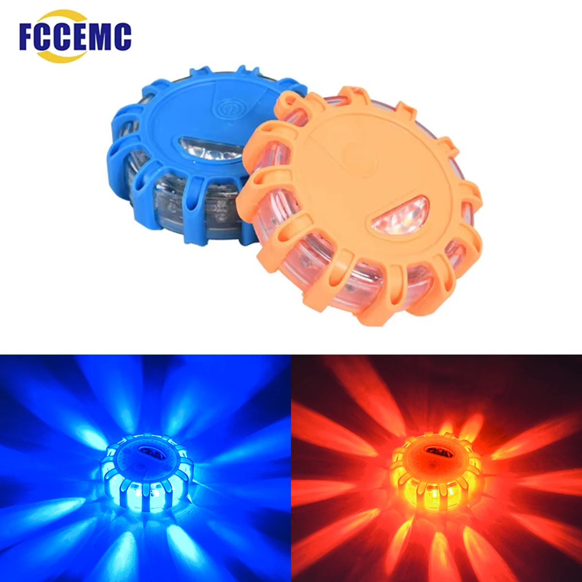 Magnetic Strobe Warning Portable Road Rescue Safety Flashing