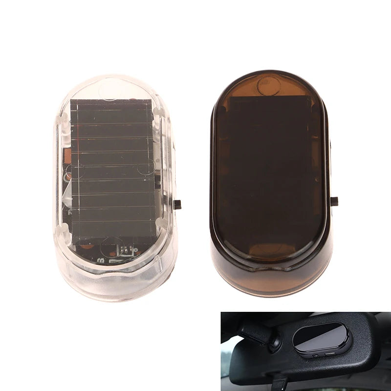 Piece Flashing Fake Security Solar Powered Simulated Dummy Alarm