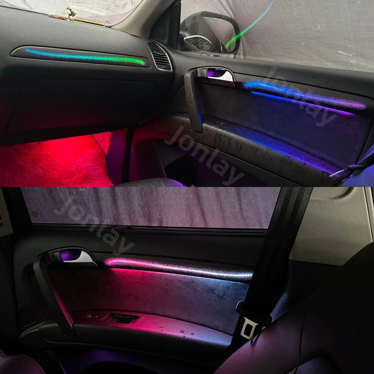 For Q7 2006-2015 Ambient Light Interior Atmosphere Trim Lighting