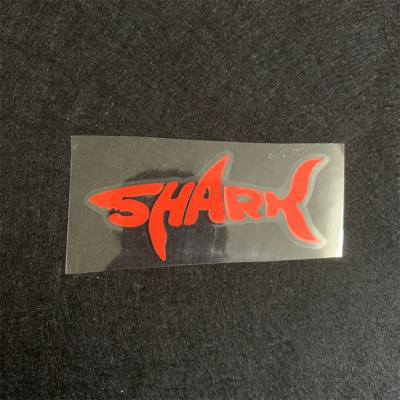 2PCS Sticker Shark Waterproof Reflective Body Stickers Shielding
