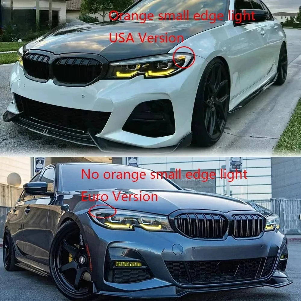 For BMW 3 Series G20 G21 G28 Yellow Drl Headlight Condition