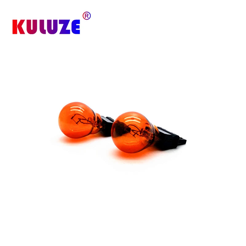 2PCS 3156 12v21w 3157 5W Amber External Turn Signal