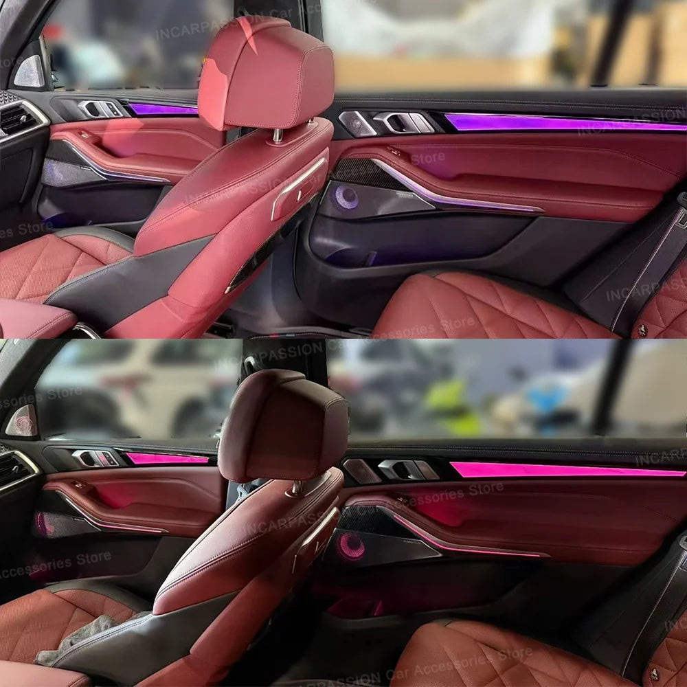 For BMW X5 G05 Luminous 11color Four Doors Dynamic Crystal