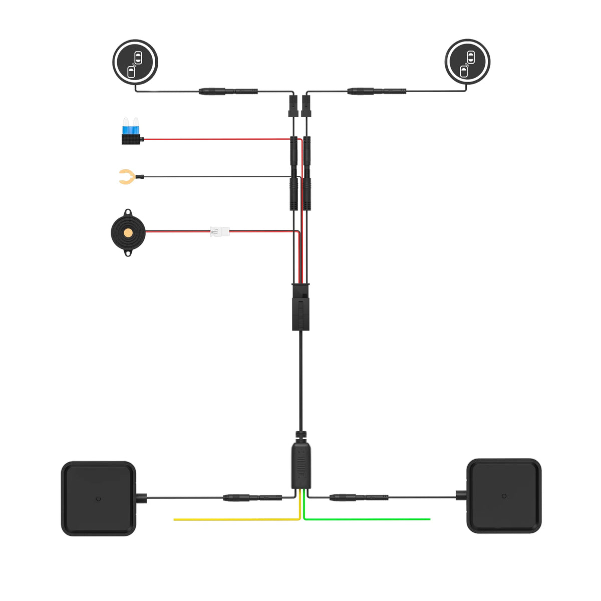 24GHZ Millimeter Wave Radar Bsd Blind Spot Detection System