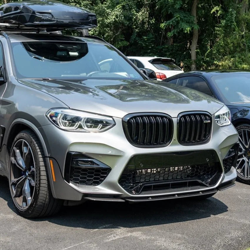 For 2019 2020 2021 BMW F97 F98 X3M X4M Front Lip Shovel Spoiler