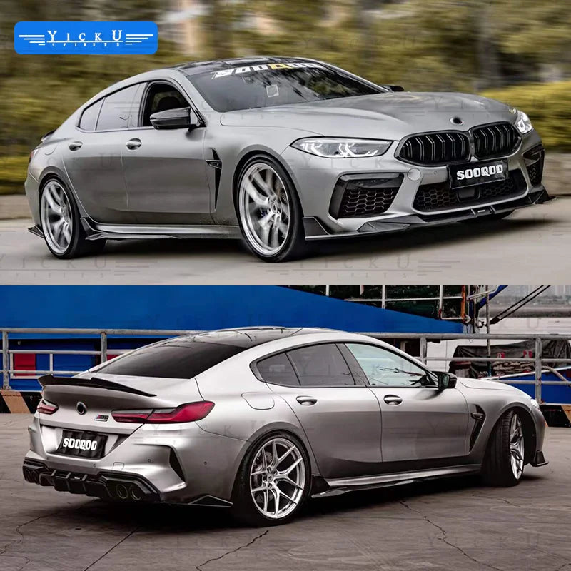 For 2019-2022 BMW 8 Series M8 Yicku Dry Carbon Fiber Body Kit