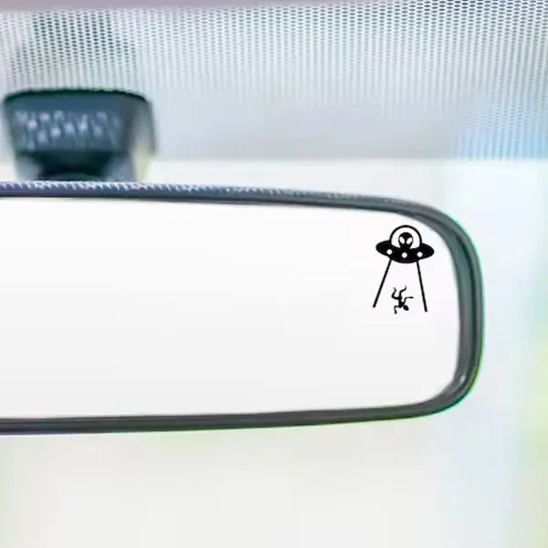 Set Tiny Alien Small Sticker Window Bumper Cute Stickers