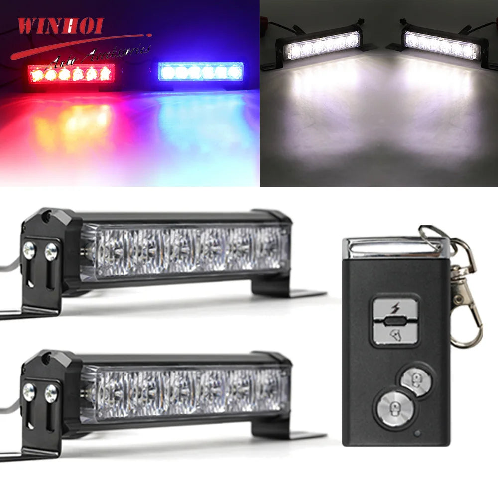 Strobe Wireless Remote Grill Warning 12V Stroboscope Signal