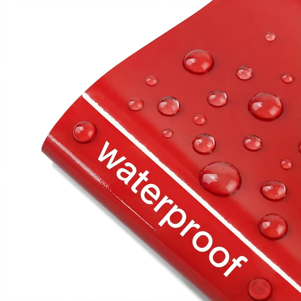 Bright Glossy Red Vinyl Wrap Stickers Color Change Film