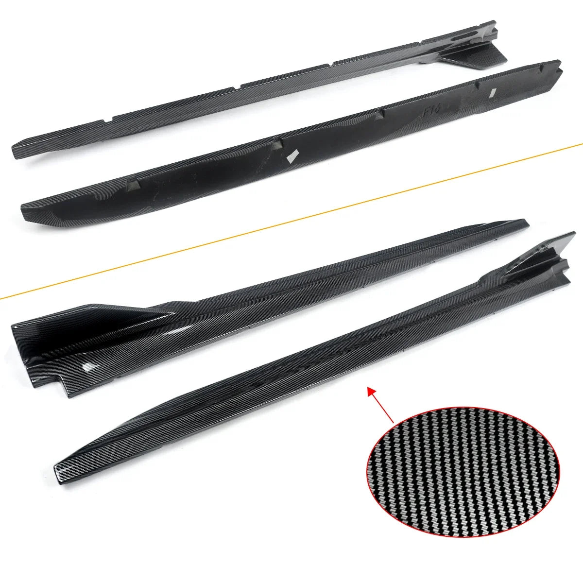 For 2014-19 BMW X6 F16 Front Body Aero Kit Lip Rear Diffuser