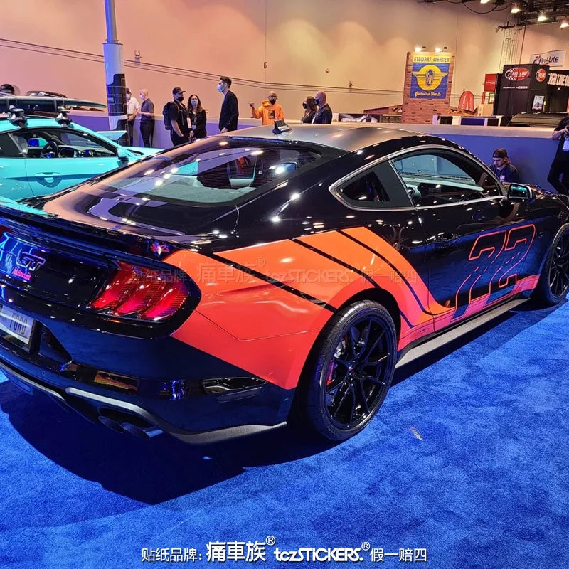 For Ford Mustang Gt Sticker Body Appearance Modification Fashion