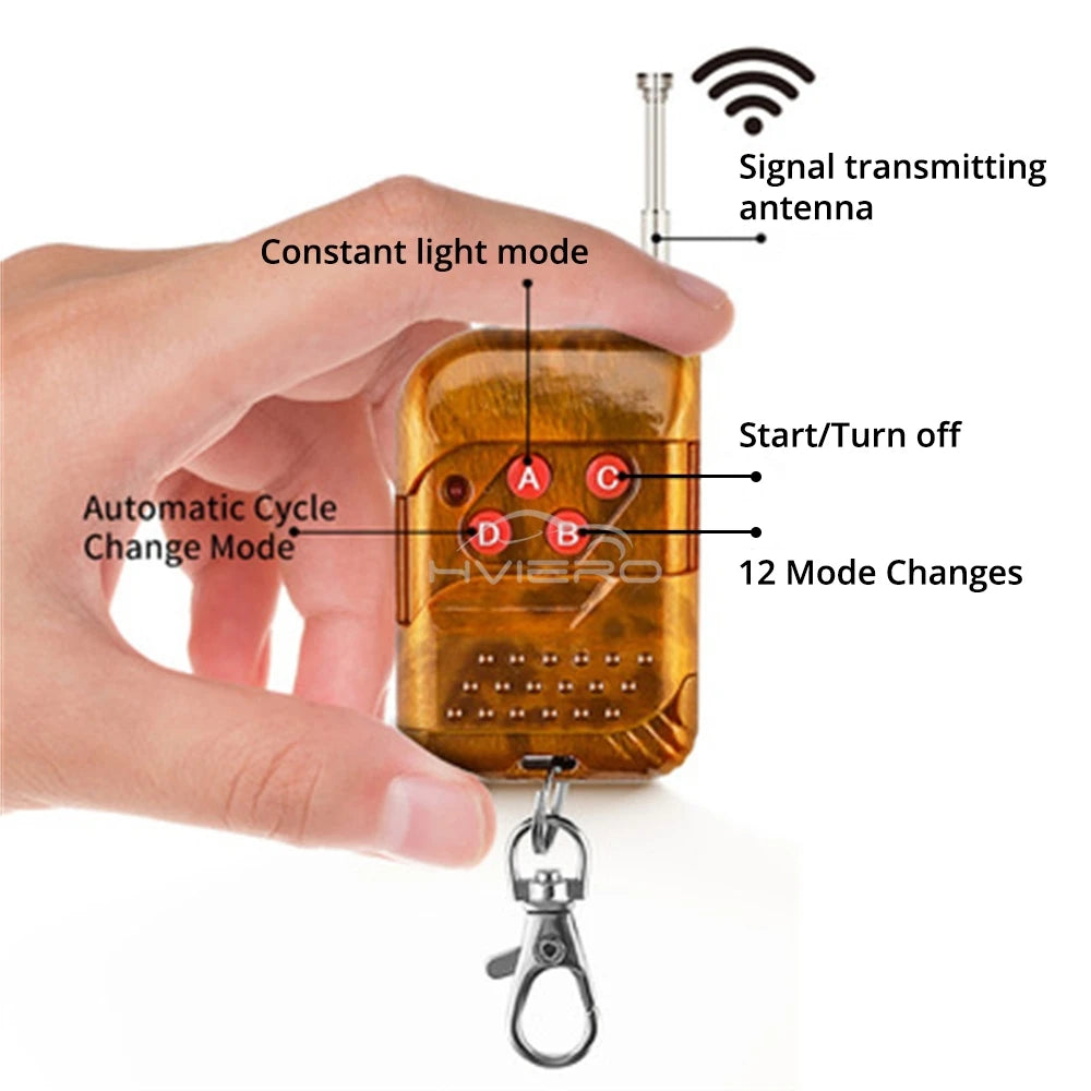 Strobe 36W Brake Parking Day Emergency Beacon Truck Alarm