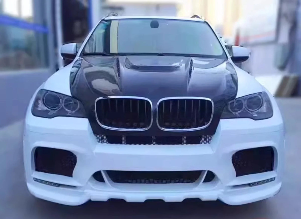 For BMW X5 E70 E71 09-13 Front Rear Bumper Side Skirt Grille