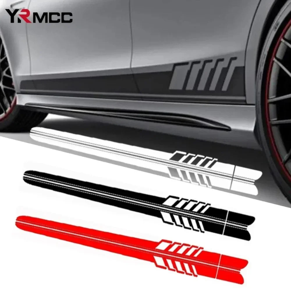 For Accessories Side Stickers Racing Stripes Race Door Decals