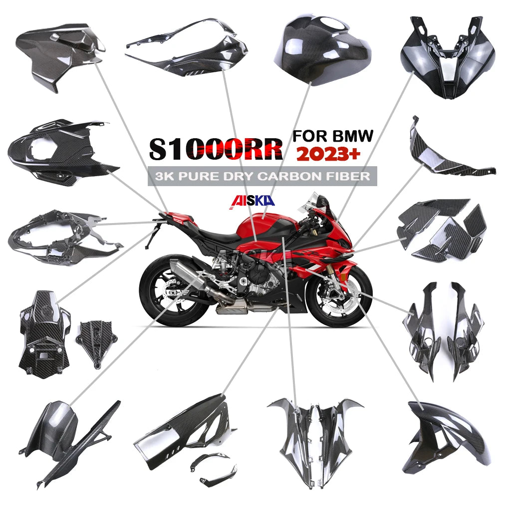 For BMW S1000RR 2023 2024 Motorcycle Fender Side Panel Fairing