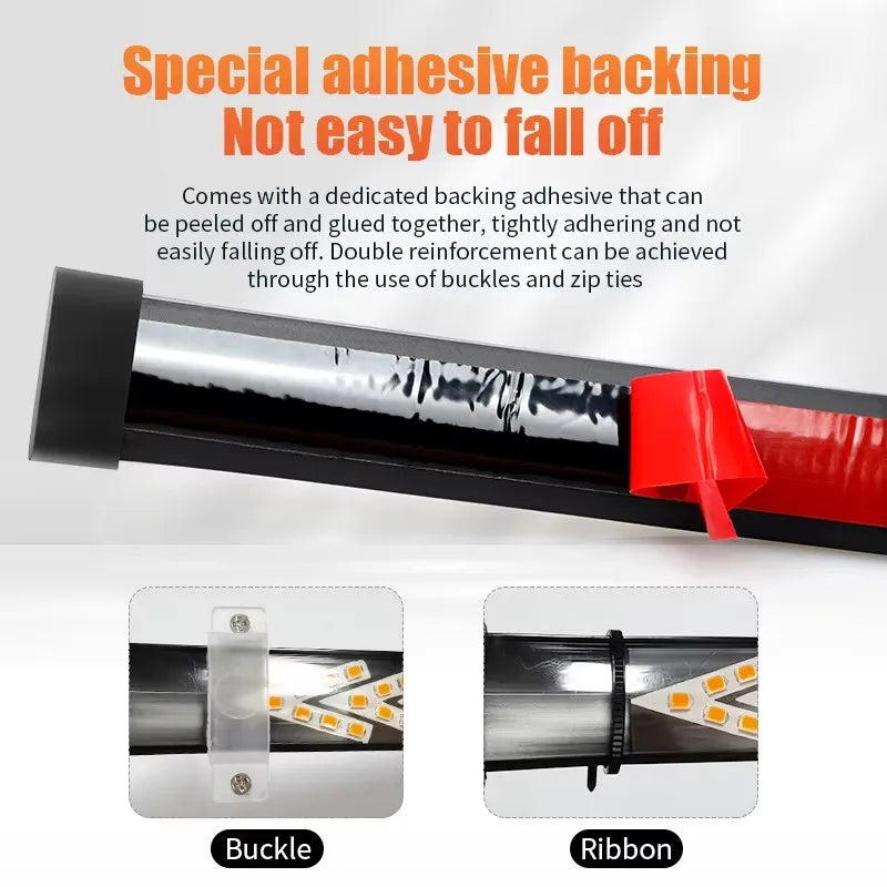 Brake Turn Warning Signal Flexible Strip Rear Tail Running
